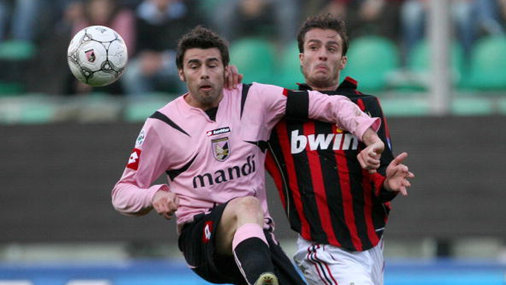 Andrea Barzagli ai tempi del Palermo Palermo