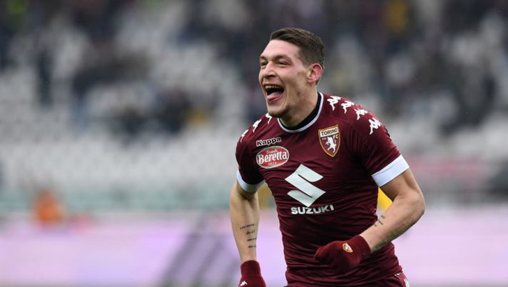 TURIN, ITALY - FEBRUARY 12: Andrea Belotti of FC Torino celebrates a goal during the Serie A match between FC Torino and Pescara Calcio at Stadio Olimpico di Torino on February 12, 2017 in Turin, Italy. (Photo by Valerio Pennicino/Getty Images) Clamoroso Cairo: “Avremo sorprese positive per il rientro di Belotti” - immagine 1