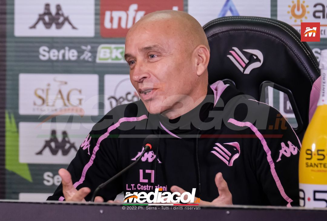 FOTO PALERMO, verso il Como: Mister Corini in conferenza stampa (Gallery) - immagine 31