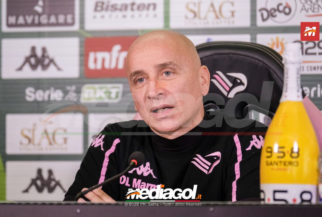 FOTO PALERMO, verso il Perugia: Corini in sala stampa (Gallery) - immagine 19