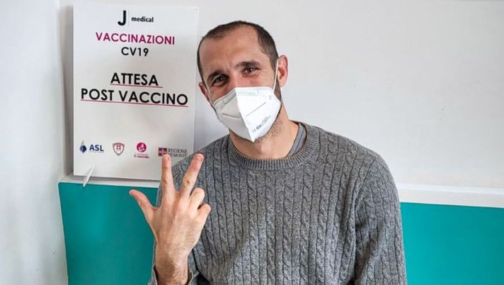 Chiellini, oggi terza dose di vaccino: “Facciamo tutti la nostra parte” - immagine 1
