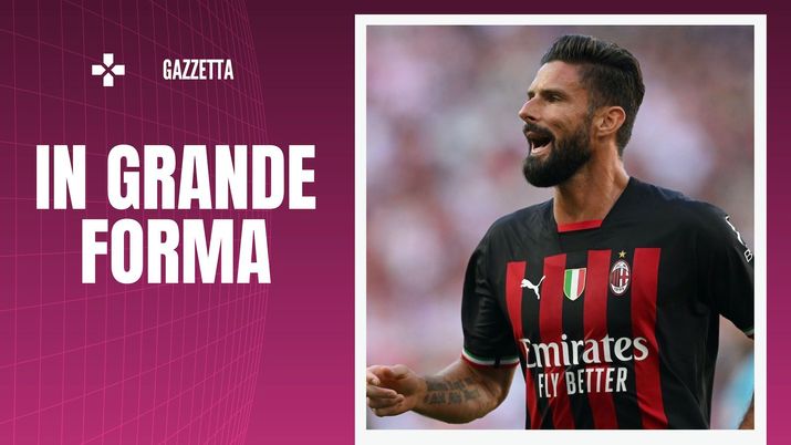 Olivier Giroud (attaccante AC Milan) qui durante l'amichevole Colonia-Milan 1-2 | News (Getty Images) Olivier Giroud AC Milan amichevole Colonia-Milan 1-2