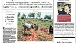 Prima Pagina, La Repubblica-Palermo: ”Mille tifosi rosanero, la B passa da Chiavari”
