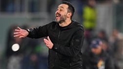 De Zerbi: “Perso contro una squadra più forte. Loro sono più abituati a queste gare”