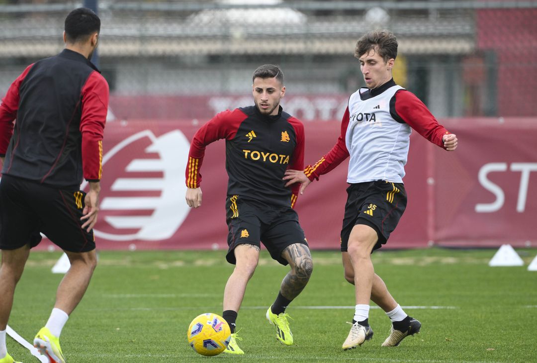 Roma in campo dopo il successo contro il Torino – FOTOGALLERY - immagine 13