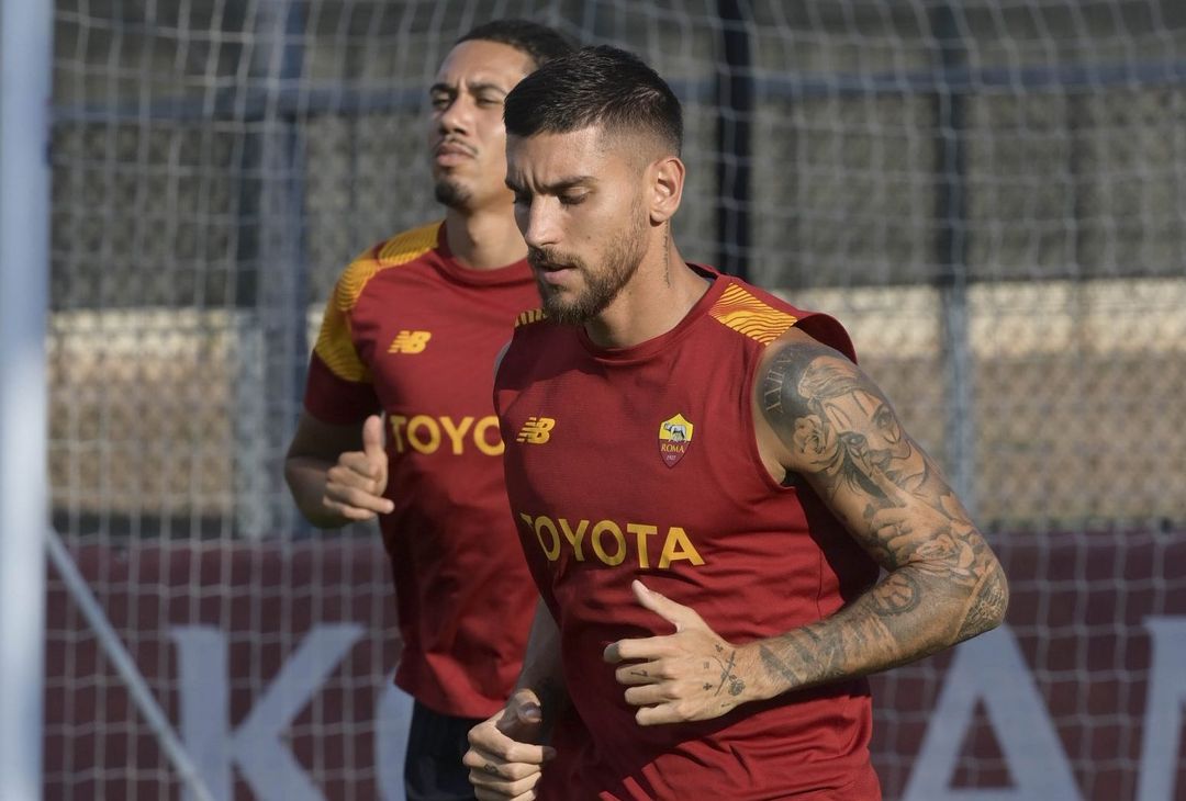 Roma, rifinitura prima del Monza: Belotti c’è. Squadra in ritiro – FOTO GALLERY - immagine 43