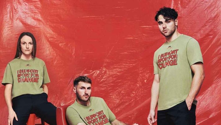 Milan e Off-White, t-shirt 'limited edition' per 'I support sport for change'