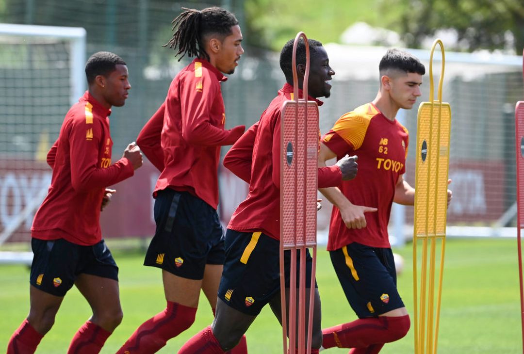 L’allenamento della Roma alla vigilia del match col Feyenoord – FOTO GALLERY - immagine 4