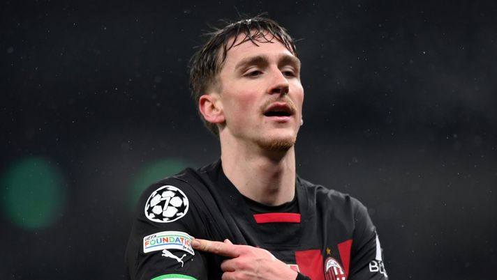 Alexis Saelemaekers, calciatore del Milan (getty images)