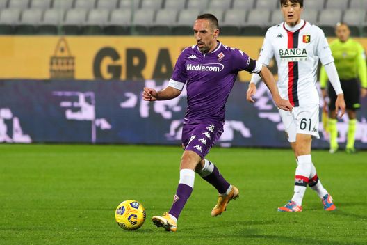  GERMOGLI PH: 7 DICEMBRE 2020 FIRENZE STADIO ARTEMIO FRANCHI SERIE A FIORENTINA VS GENOA NELLA FOTO RIBERY 