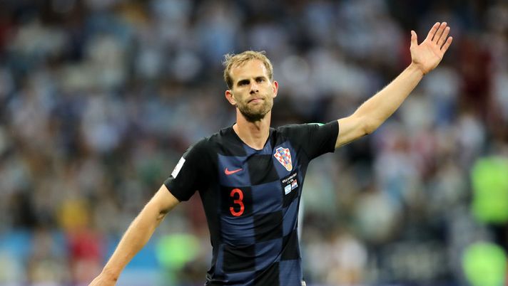 Ivan Strinic, terzino del Milan e della Croazia
