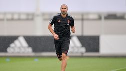 Juventus, lesione al crociato per Chiellini