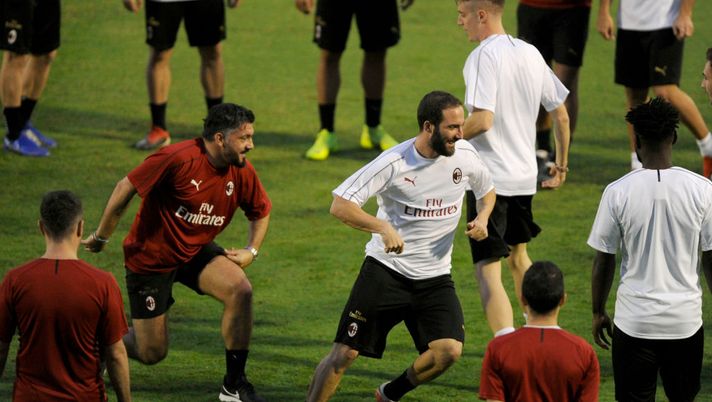 Il Milan si allena a Jeddah (credits: GETTY images) Il Milan si allena a Jeddah