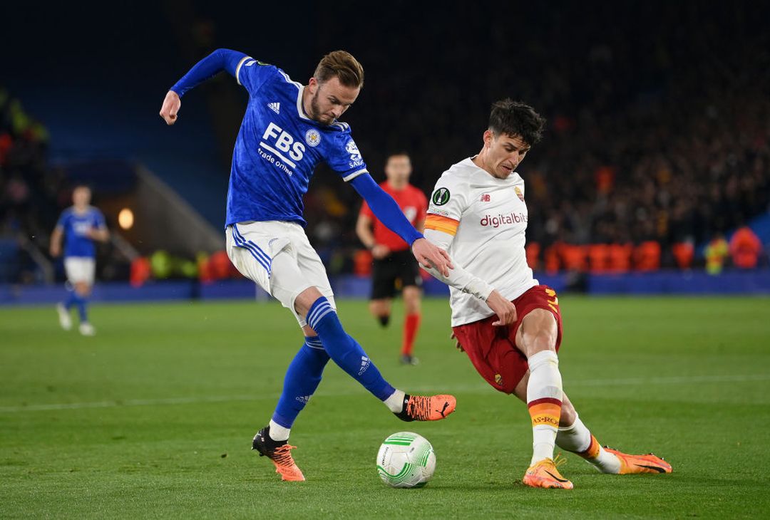 Leicester-Roma 1-1 – FOTO GALLERY - immagine 93