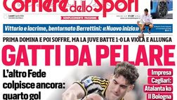 PRIMA PAGINA CORRIERE DELLO SPORT OGGI: “Riecco il Napoli dello scudetto”