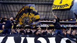 Aik-Djurgarden rissa a colpi di…estintore nel derby fuori programma di Stoccolma…