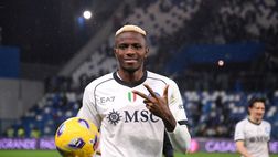 Il Mattino – Napoli, rischio lesione muscolare Osimhen: in tribuna contro l’Inter