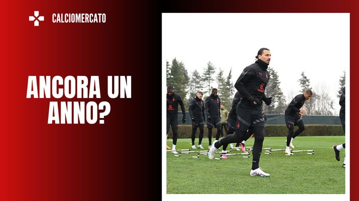 Zlatan Ibrahimovic centrocampista AC Milan