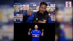 VIDEO Parma-Sampdoria, primo gol di Yoshida in Serie A: il giapponese se la ride e sui social spunta un simpatico meme