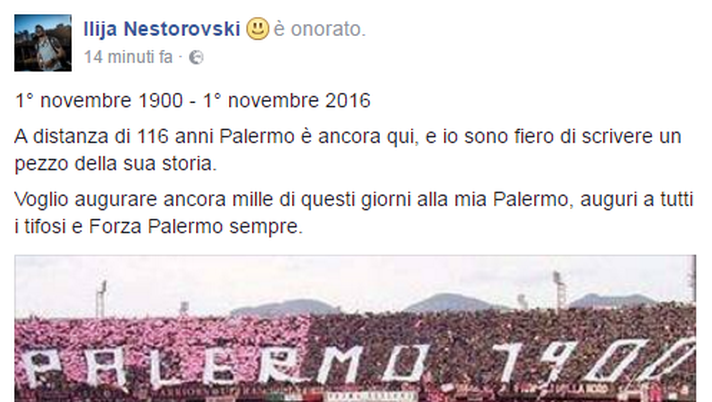 FOTO, Nestorovski e i 116 del Palermo: “Fiero di scrivere un pezzo di storia rosanero”  FOTO, Nestorovski e i 116 del Palermo: “Fiero di scrivere un pezzo di storia rosanero”