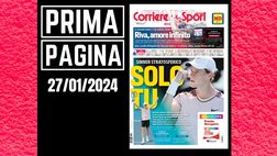 Prima pagina Corriere dello Sport: Milan, esame Zirkzee