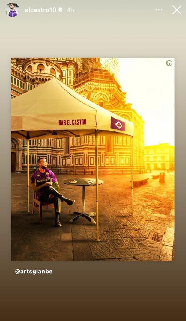 FOTO – Castrovilli festeggia il gol… sotto il Duomo!- immagine 2