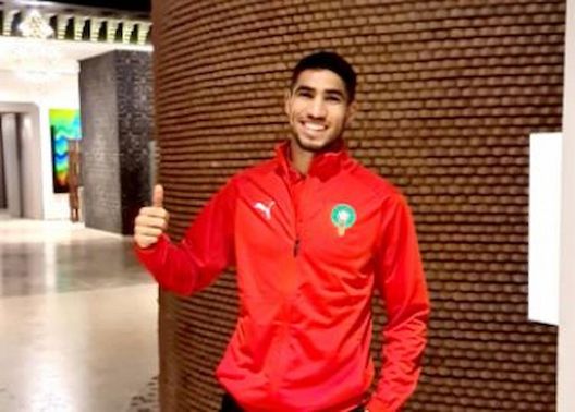 La foto pubblicata dalla Federazione marocchina La foto pubblicata dalla Federazione marocchina