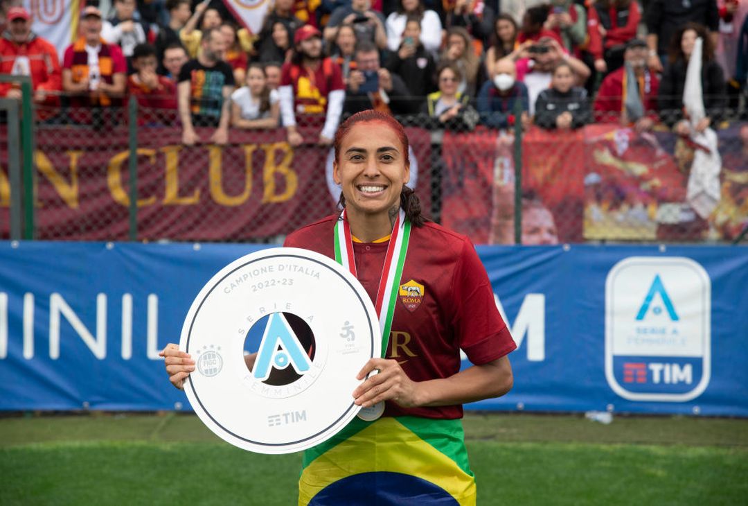 Roma Femminile Campione d’Italia, la premiazione – FOTO GALLERY - immagine 8