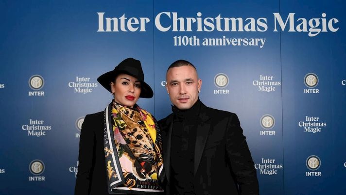 Radja Nainggolan e Claudia Lai