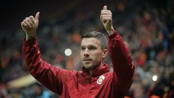 Podolski lascerà il Galatasaray a fine stagione. Il futuro è in Giappone, al Vissel Kobe