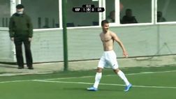 Ucraina, rubata la maglia lanciata in campo per festeggiare il gol (video)