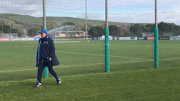 Sarri a Formello Sarri a Formello