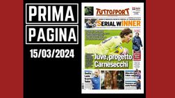 Prima pagina Tuttosport: “Juve, progetto Carnesecchi”