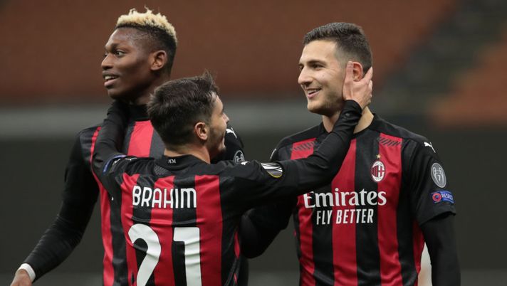 Rafael Leao, Diogo Dalot e Brahim Diaz tutti in gol in Milan-Sparta Praga d'Europa League (credits: Getty Images) Rafael Leao, Diogo Dalot e Brahim Diaz tutti in gol in Milan-Sparta Praga d'Europa League (credits: Getty Images)