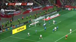 VIDEO Polonia-Estonia 2-0, Zielinski raddoppia con un colpo di testa vincente