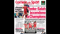 Prima Pagina, Corriere dello Sport: “La Salernitana vuole Pirlo. Dzeko-Salah…”