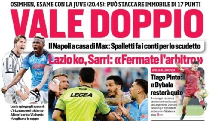 Il Napoli Sui Media Le Prime Pagine Dei Giornali Di Oggi 23 Aprile