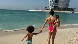Accuse di violenza ad Hakimi, la moglie si gode i figli a Dubai: il giocatore sui social…