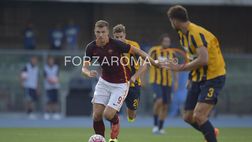 TESTA A TESTA Roma-Verona: Manolas-Pazzini, De Rossi-Greco, Dzeko-Moras
