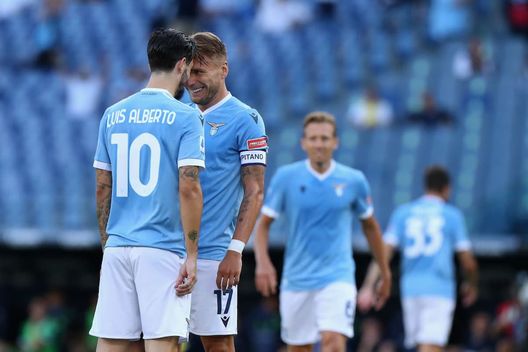 Getty Images Immobile, omaggio della Lazio e dei tifosi. Lui: “Un amore che mi rende fiero”- immagine 2