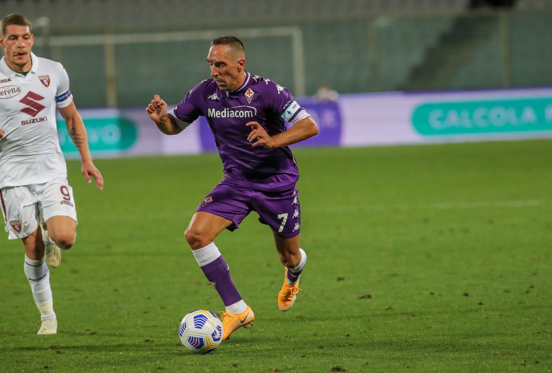  GERMOGLI PH: 19 SETTEMBRE 2020 FIRENZE STADIO ARTEMIO FRANCHI SERIE A FIORENTINA VS TORINO NELLA FOTO RIBERY 
