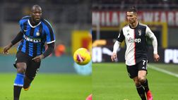 Lukaku sfida Cristiano Ronaldo: a secco all’andata, tocca a loro decidere Juventus-Inter