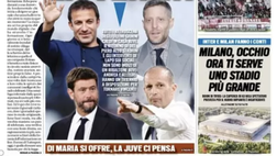 Prima Pagina, Tuttosport: “Del Piero, Agnelli, Allegri, la verità. Milano, occhio…”