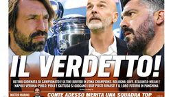 Prima Pagina, Tuttosport: “Il verdetto! Ultimi brividi in zona Champions. Futuro Toro, Cairo incontra Juric”