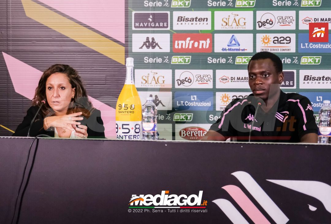 FOTO PALERMO, Claudio Gomes presentato in conferenza stampa (Gallery) - immagine 22