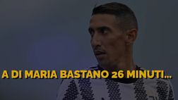 Juventus-Sassuolo, Di Maria in gol dopo 26 minuti | VIDEO