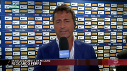 Ferri: “Nel primo tempo l’Inter è stata padrona del campo. Secondo tempo inspiegabile”