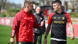 Roma, la rifinitura alla vigilia del Brighton: c’è Dybala- FOTOGALLERY