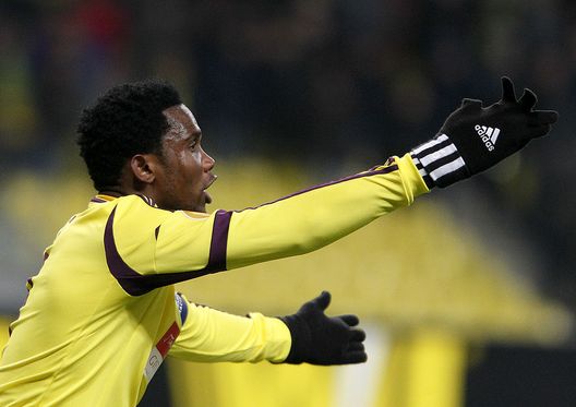 Eto'o Anzhi (getty images) Eto'o Anzhi (getty images)