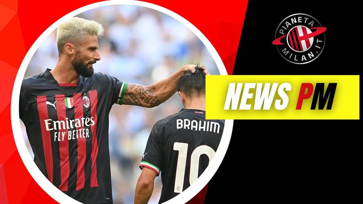 Olivier Giroud e Brahim Díaz (attaccanti AC Milan) | Milan News (Getty Images) Giroud Brahim Díaz AC Milan